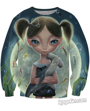 Undersea Moon Sweatshirt