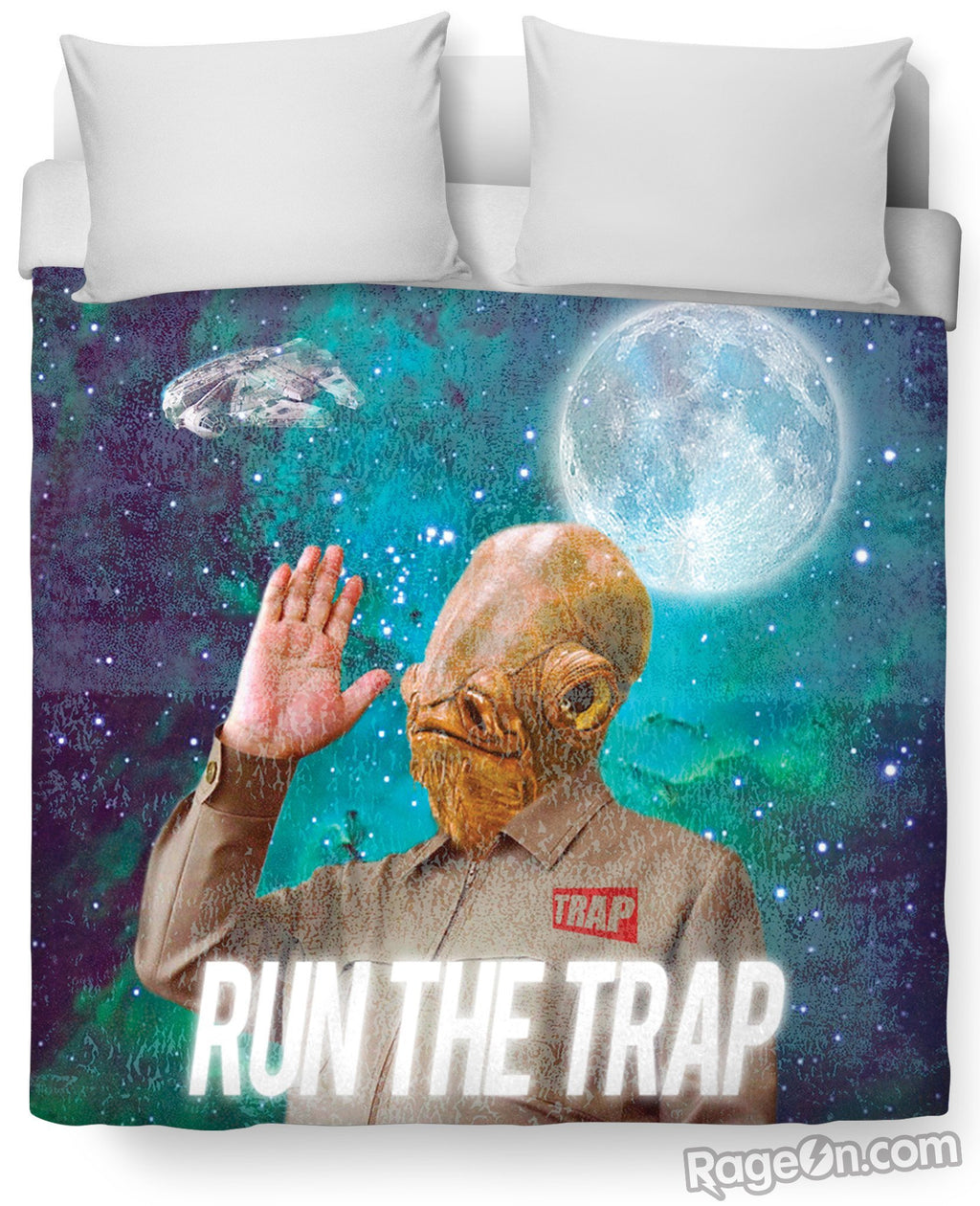 Admiral Ackbar TRAP Duvet Cover