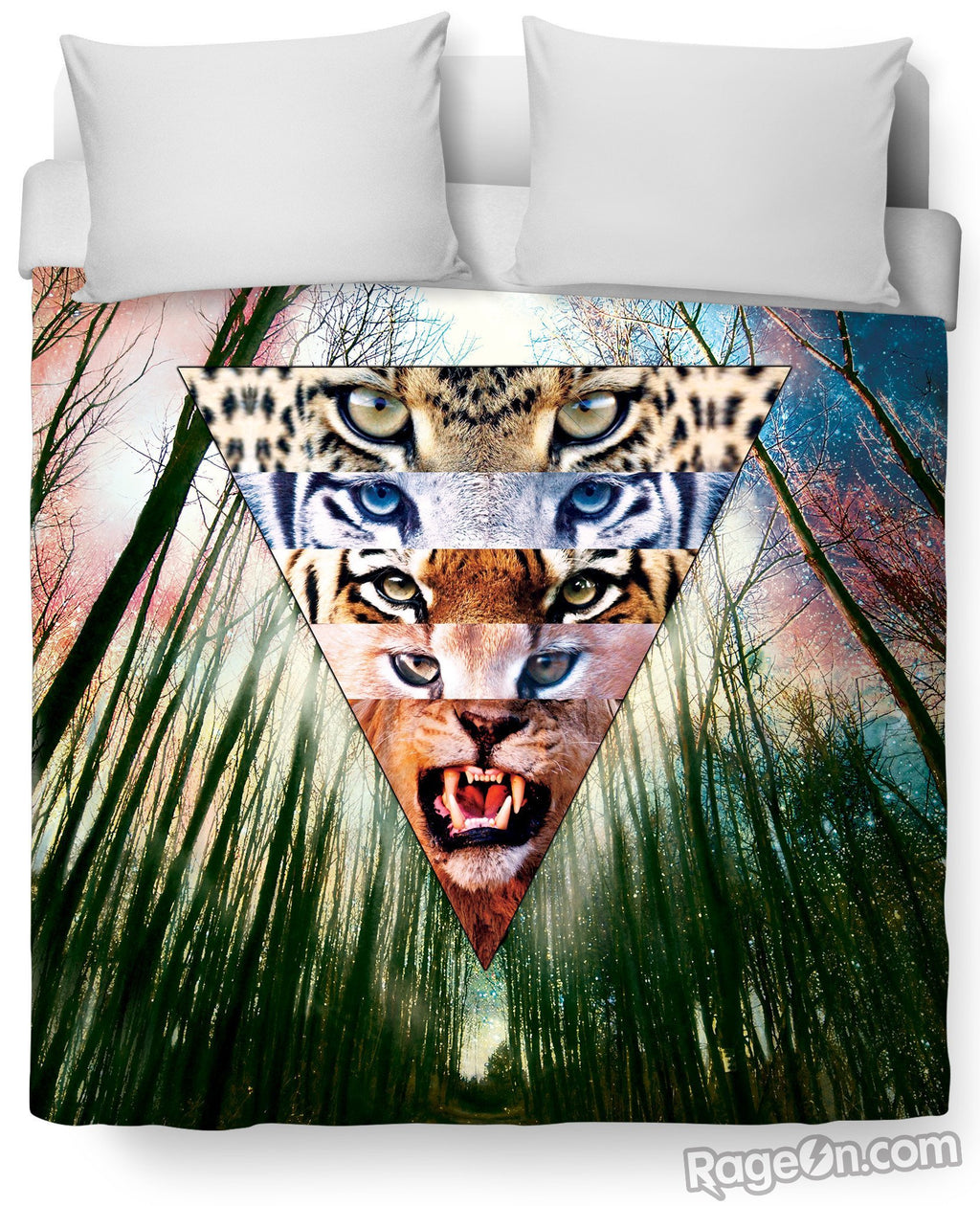 Wild Cats Duvet Cover