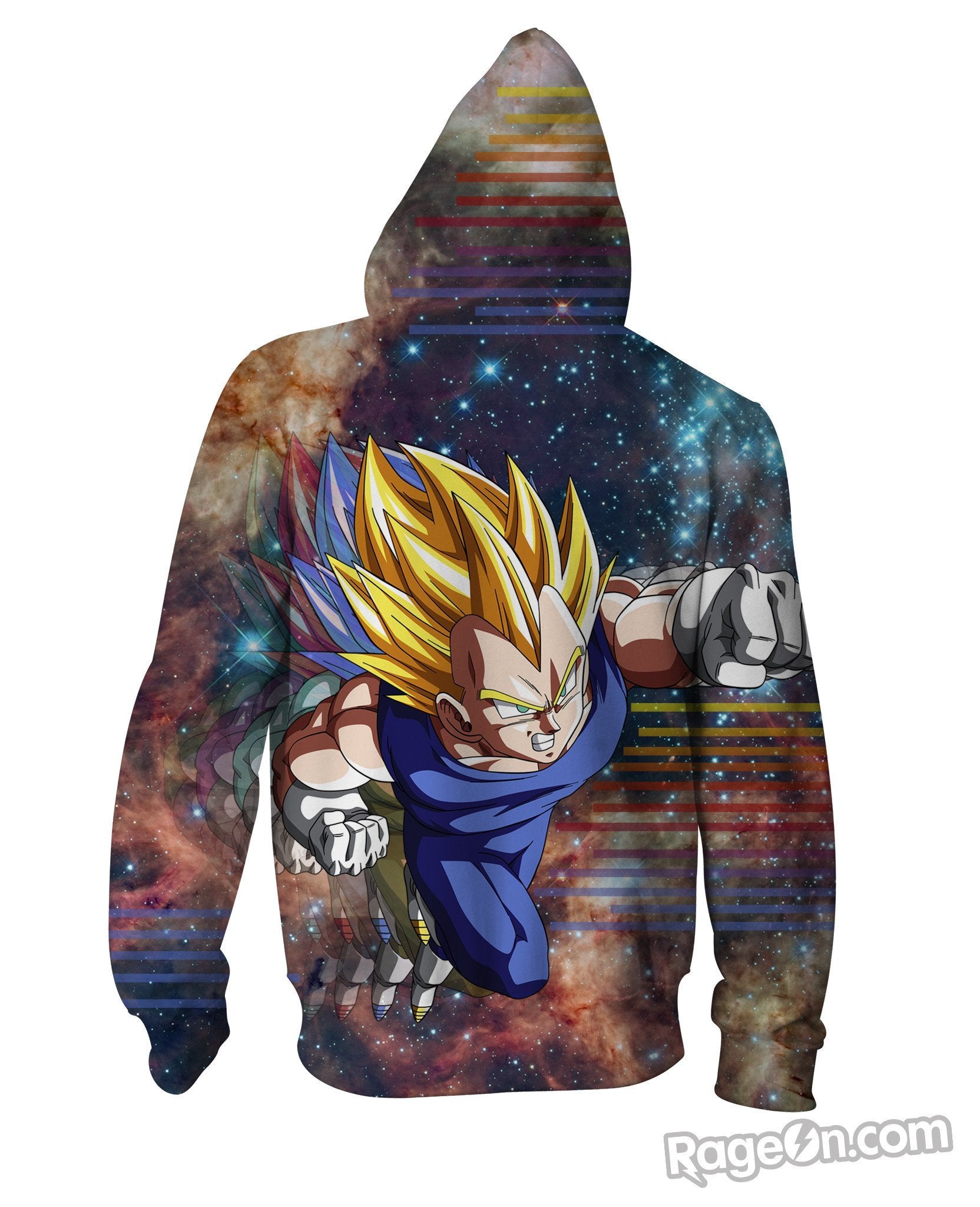 Vegeta Zip-Up Hoodie