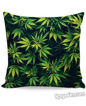 Weed Couch Pillow