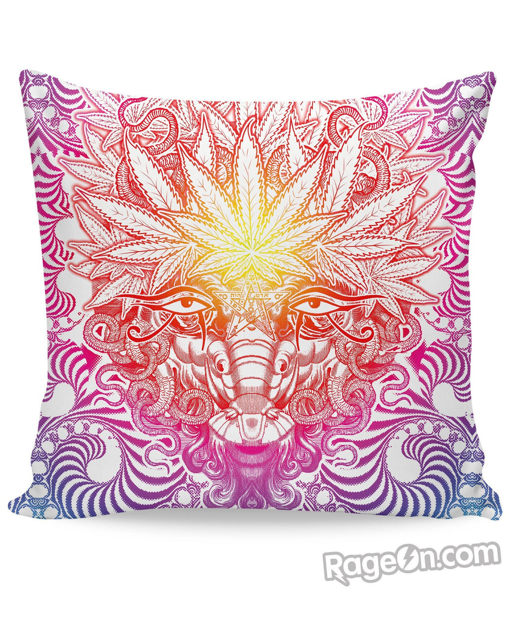 Weed Goat Couch Pillow