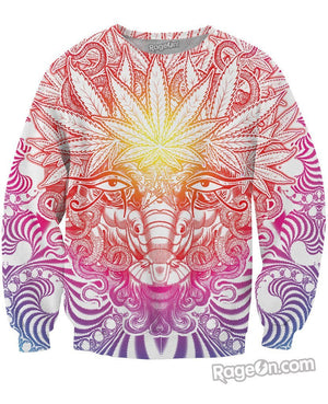 Weed Goat Crewneck Sweatshirt