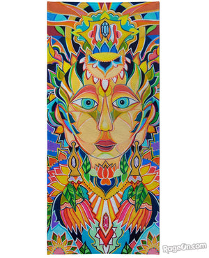 Wildflower Beach Towel