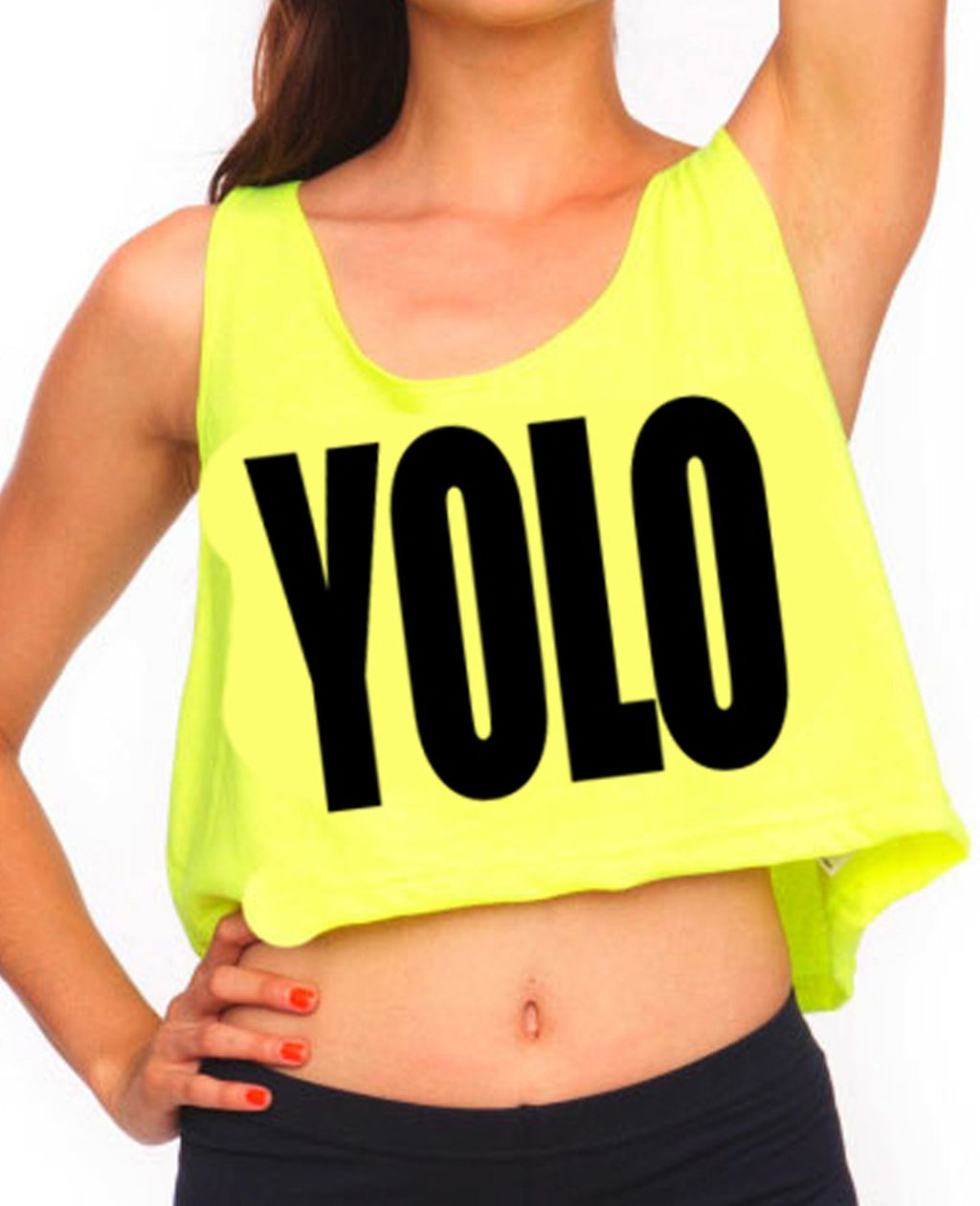 YOLO Crop Top